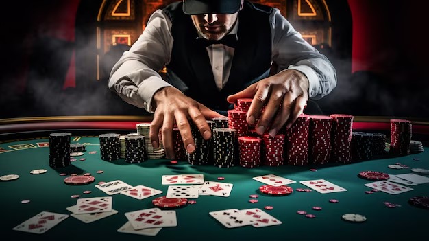 Pertandingan tinju profesional dengan kedua petinju dalam ring